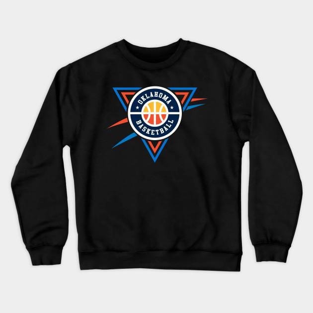 Oklahoma City Thunder Pullover Crewneck Sweatshirt V8