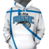 Orlando Magic Simple 3D Printed Pullover Hoodie