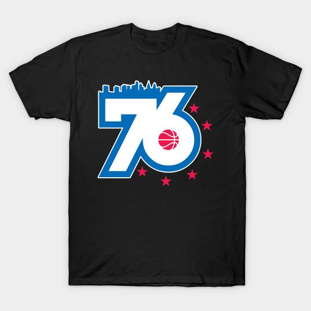 Philadelphia 76ers Basketball Club T-Shirt V2