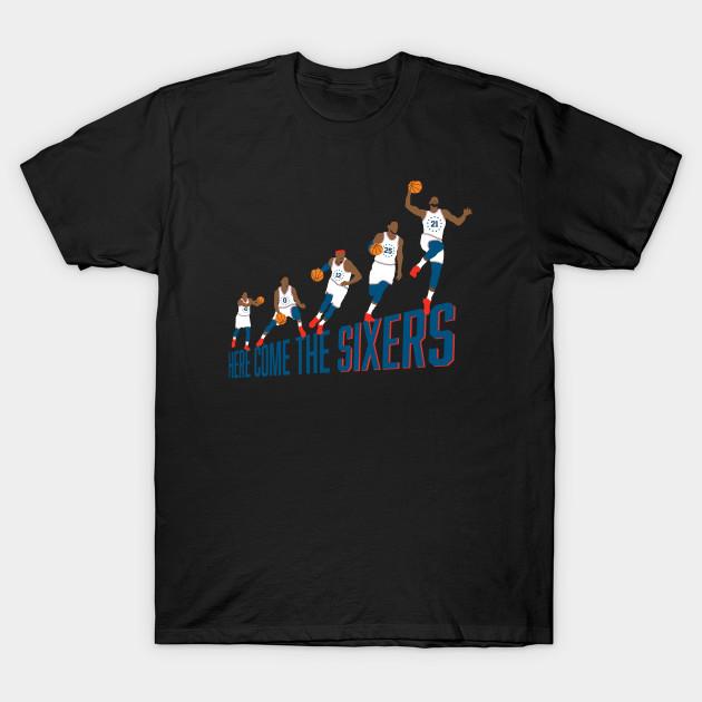 Philadelphia 76ers Basketball Club T-Shirt V9