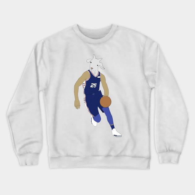 Philadelphia 76ers Pullover Crewneck Sweatshirt V10 - Image 2