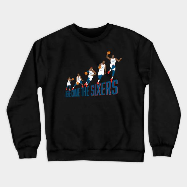 Philadelphia 76ers Pullover Crewneck Sweatshirt V12