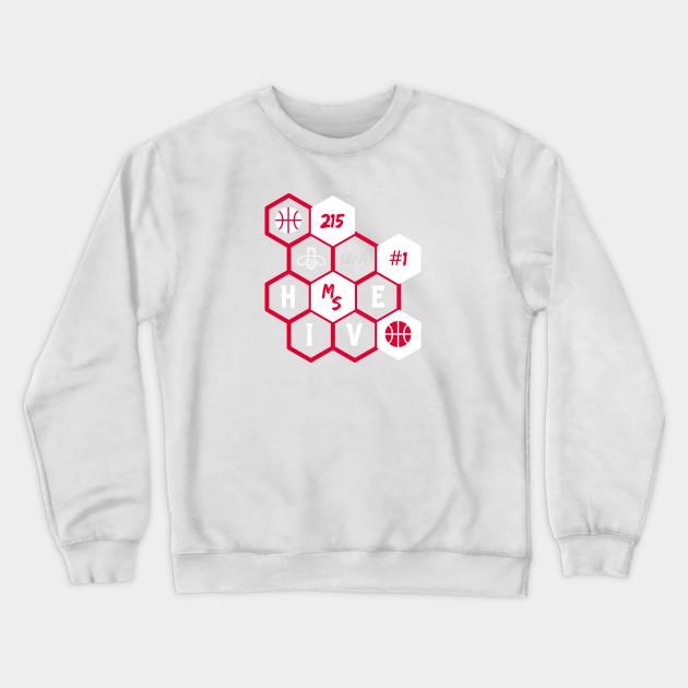 Philadelphia 76ers Pullover Crewneck Sweatshirt V14 - Image 2