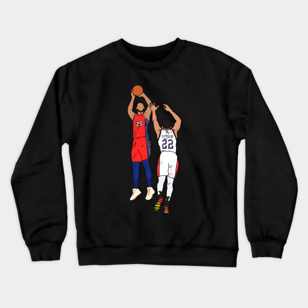 Philadelphia 76ers Pullover Crewneck Sweatshirt V31