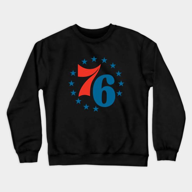 Philadelphia 76ers Pullover Crewneck Sweatshirt V4