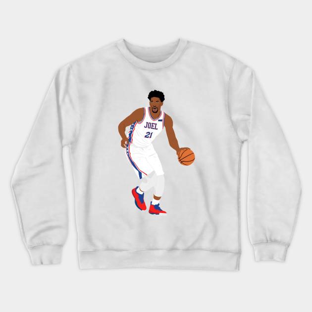 Philadelphia 76ers Pullover Crewneck Sweatshirt V53 - Image 2