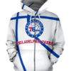 Philadelphia 76ers Simple 3D Printed Zipper Hoodie Jacket