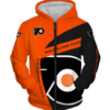 Philadelphia Flyers Symbol 3D Printed Zipper Hoodie Jacket
