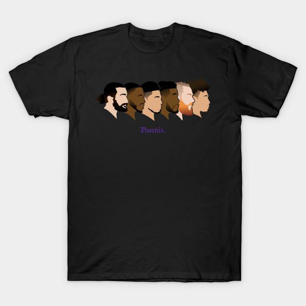 Phoenix Suns Basketball Club T-Shirt V4
