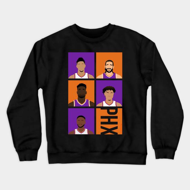 Phoenix Suns Pullover Crewneck Sweatshirt V4