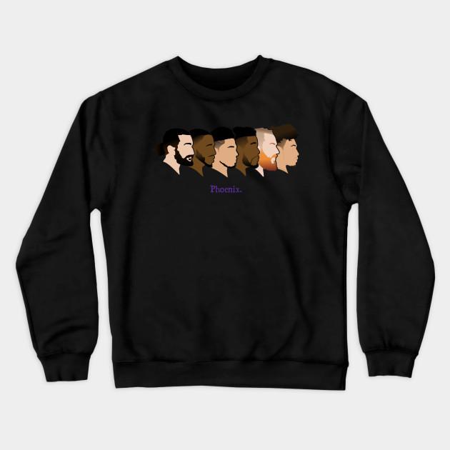 Phoenix Suns Pullover Crewneck Sweatshirt V6