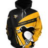 Pittsburgh Penguins Symbol 3D Printed Pullover Hoodie