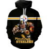 Pittsburgh Steelers Symbol 3D Printed Pullover Hoodie