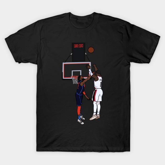Portland Trail Blazers Basketball Club T-Shirt V7