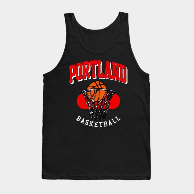Portland Trail Blazers Basketball Tank Top V3
