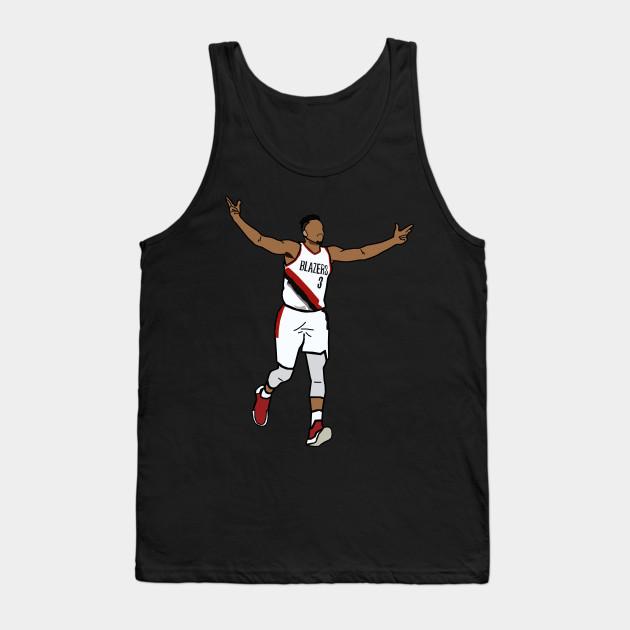 Portland Trail Blazers Basketball Tank Top V4