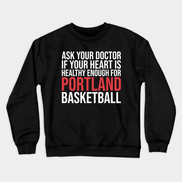 Portland Trail Blazers Pullover Crewneck Sweatshirt V1