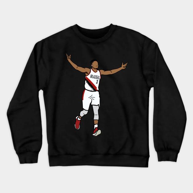 Portland Trail Blazers Pullover Crewneck Sweatshirt V10