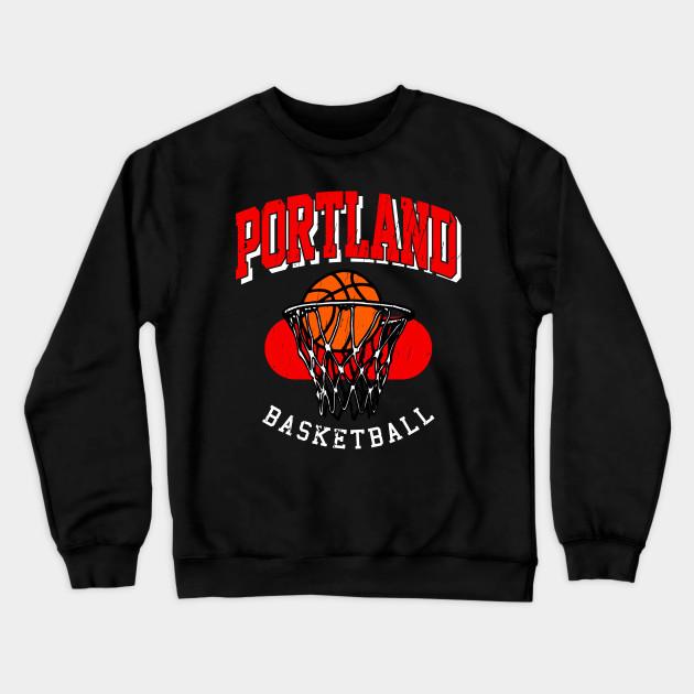 Portland Trail Blazers Pullover Crewneck Sweatshirt V13