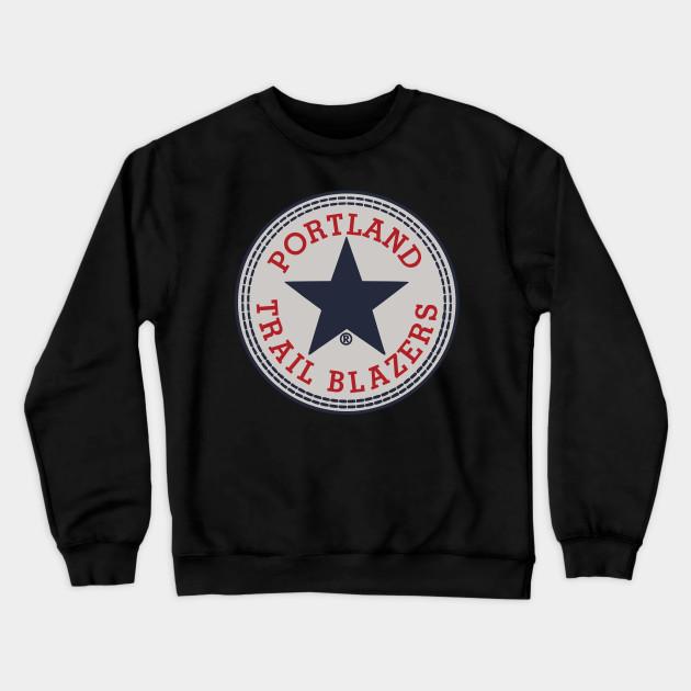 Portland Trail Blazers Pullover Crewneck Sweatshirt V2