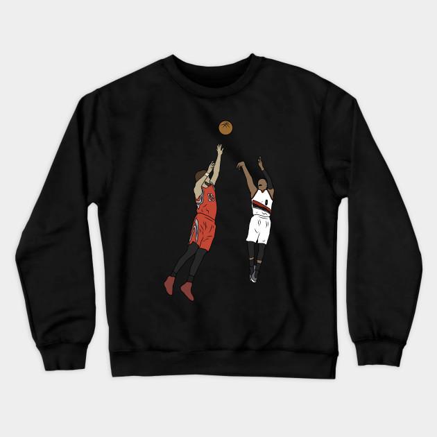 Portland Trail Blazers Pullover Crewneck Sweatshirt V4