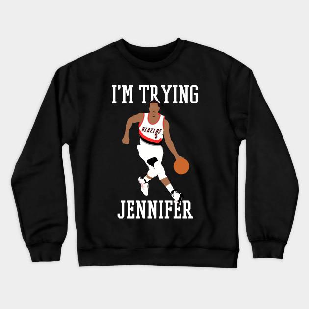 Portland Trail Blazers Pullover Crewneck Sweatshirt V5