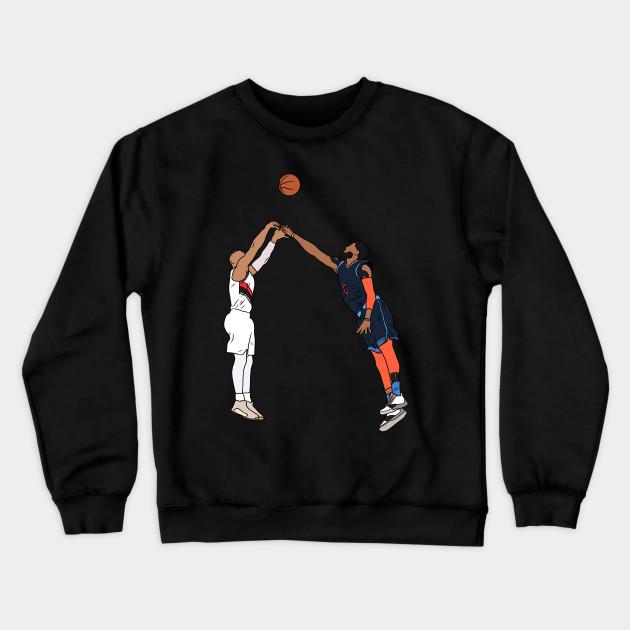 Portland Trail Blazers Pullover Crewneck Sweatshirt V7