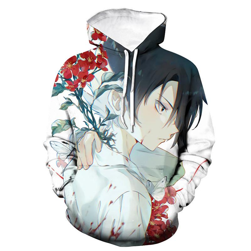 Ray - The Promised Neverland 3D Pullover Hoodie V1