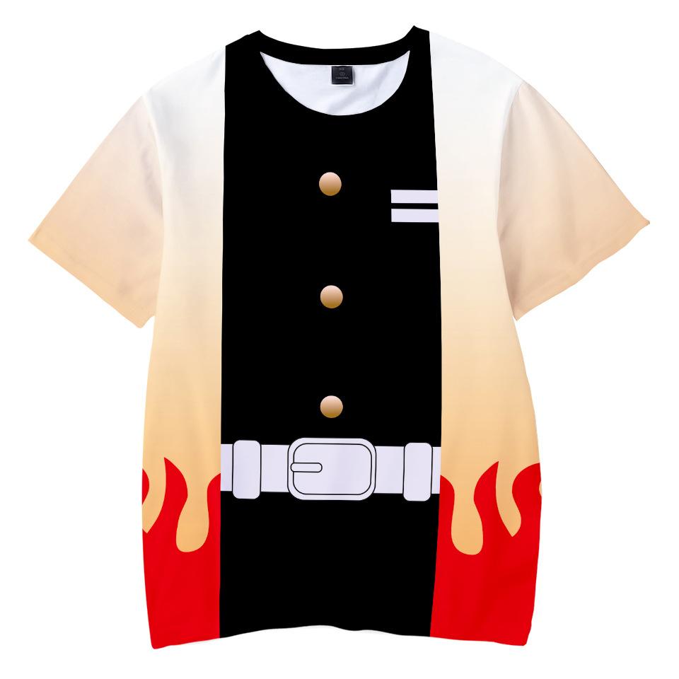 Rengoku Kyoujurou - Demon Slayer - Kimetsu No Yaiba 3D T-Shirt V8