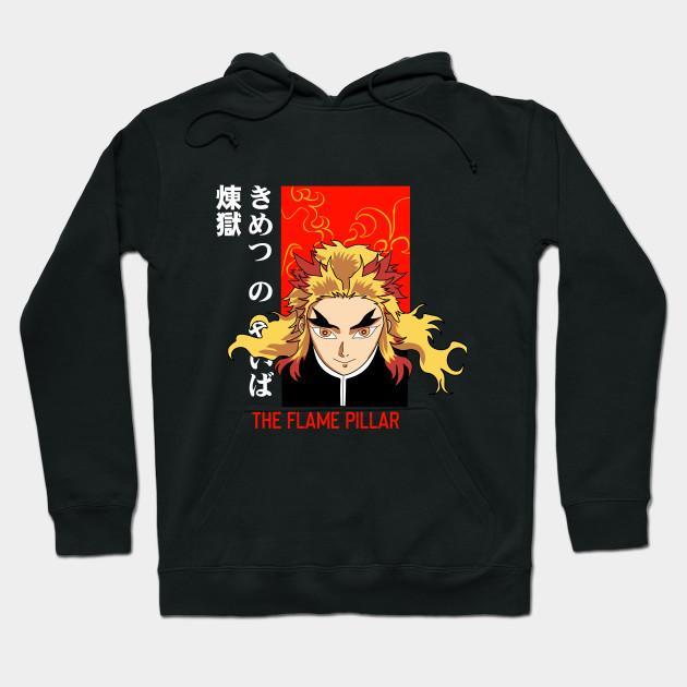 Rengoku Kyoujurou - Demon Slayer - Kimetsu No Yaiba Pullover Hoodie Sweatshirt V9