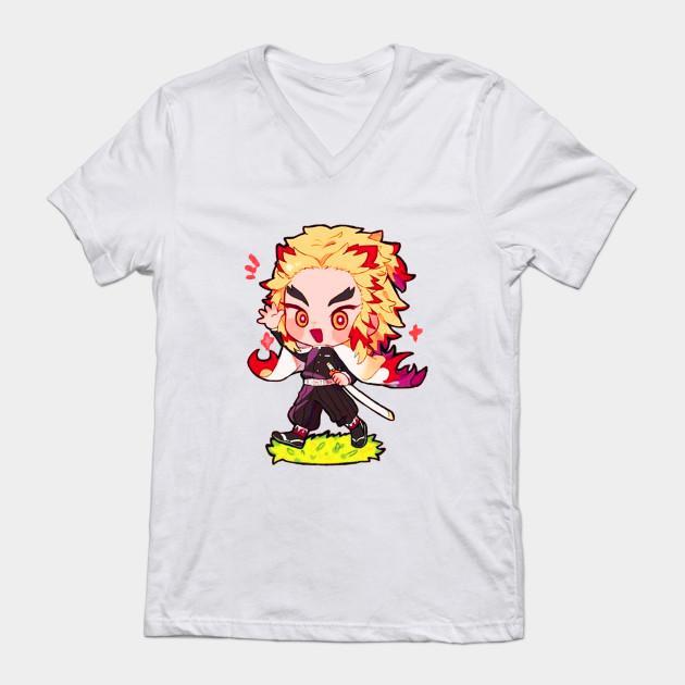 Rengoku Kyoujurou - Demon Slayer - Kimetsu No Yaiba T-Shirt V2 - Image 2