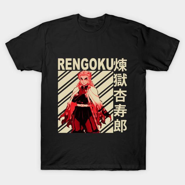 Rengoku Kyoujurou - Demon Slayer - Kimetsu No Yaiba T-Shirt V5