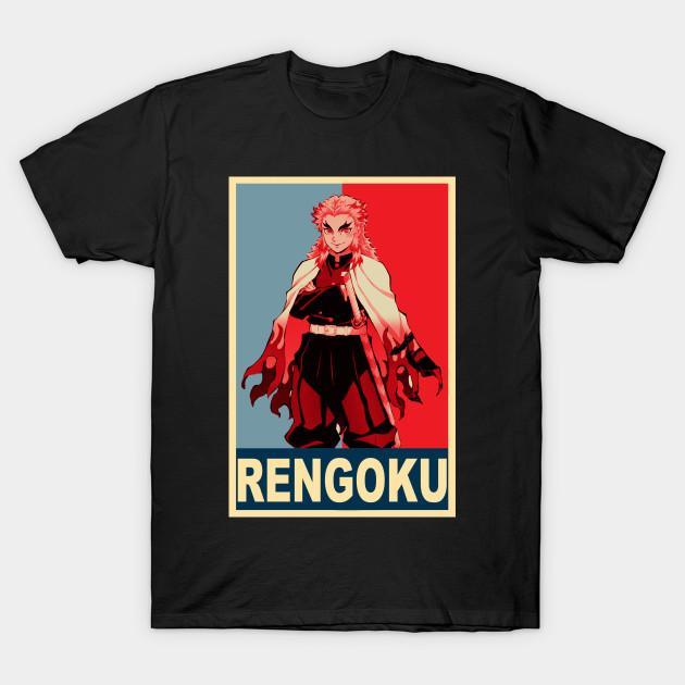 Rengoku Kyoujurou - Demon Slayer - Kimetsu No Yaiba T-Shirt V6