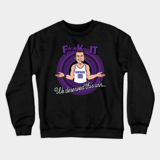 Sacramento Kings Pullover Crewneck Sweatshirt V1