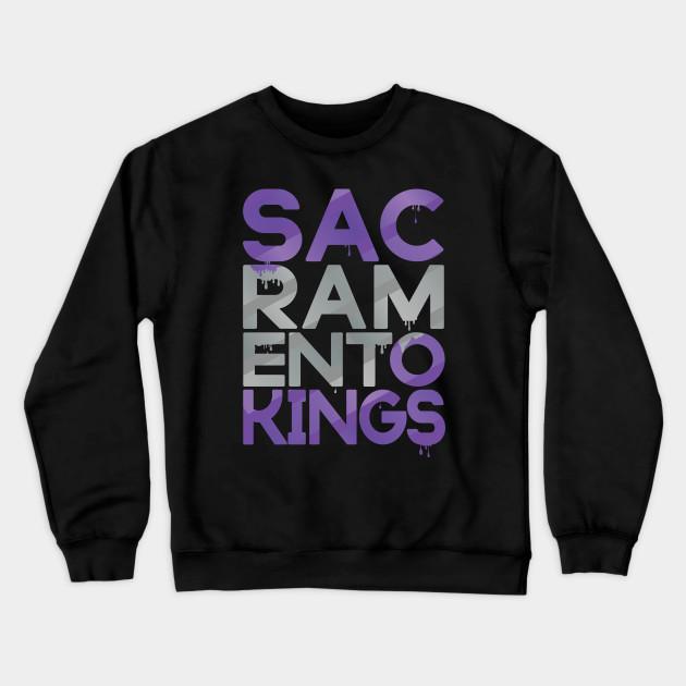 Sacramento Kings Pullover Crewneck Sweatshirt V15
