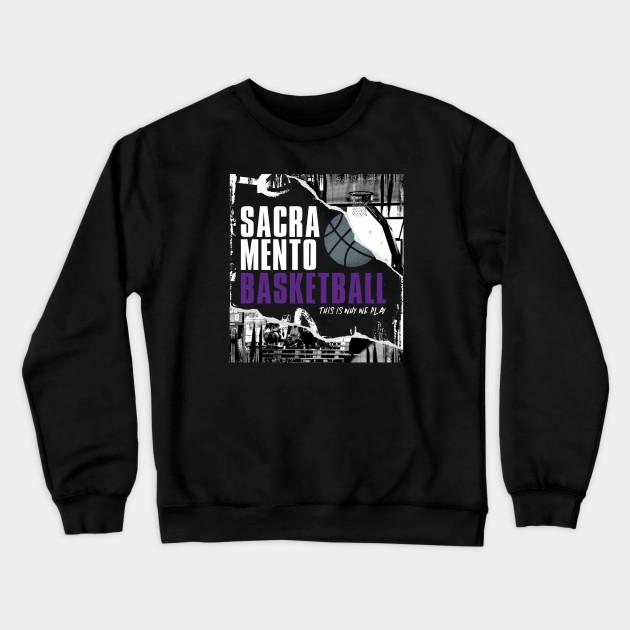 Sacramento Kings Pullover Crewneck Sweatshirt V6