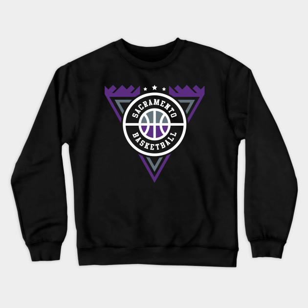 Sacramento Kings Pullover Crewneck Sweatshirt V7