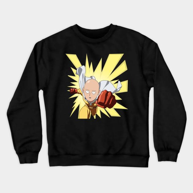Saitama - One Punch Man - Wanpanman Pullover Hoodie Sweatshirt V14 - Image 2