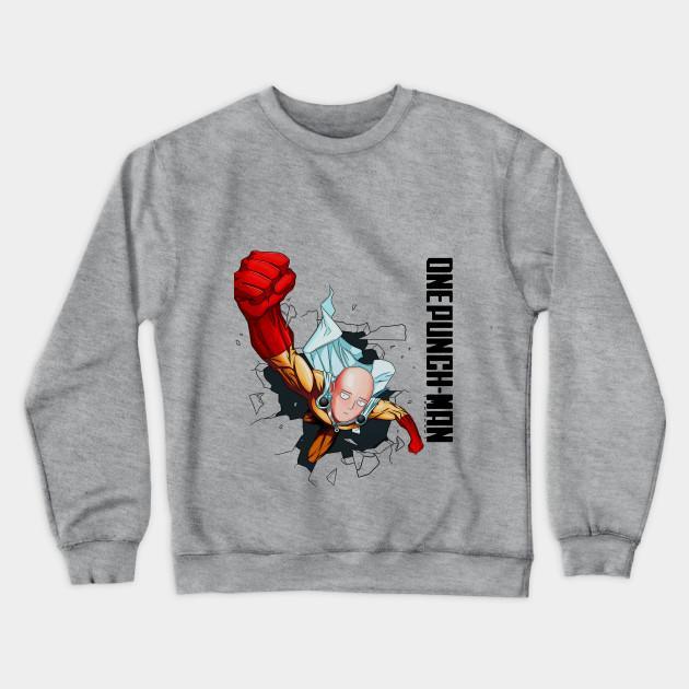 Saitama - One Punch Man - Wanpanman Pullover Hoodie Sweatshirt V16 - Image 2