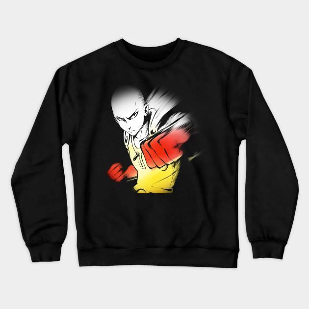 Saitama - One Punch Man - Wanpanman Pullover Hoodie Sweatshirt V2 - Image 2