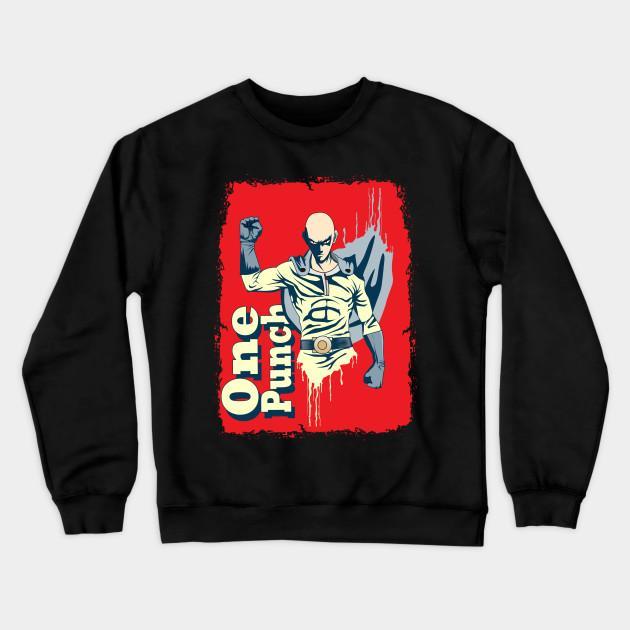 Saitama - One Punch Man - Wanpanman Pullover Hoodie Sweatshirt V20 - Image 2
