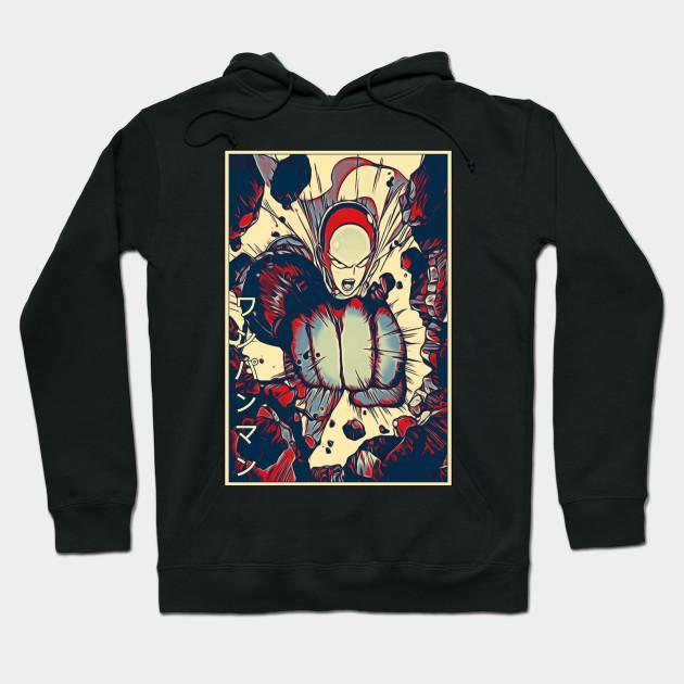 Saitama - One Punch Man - Wanpanman Pullover Hoodie Sweatshirt V24
