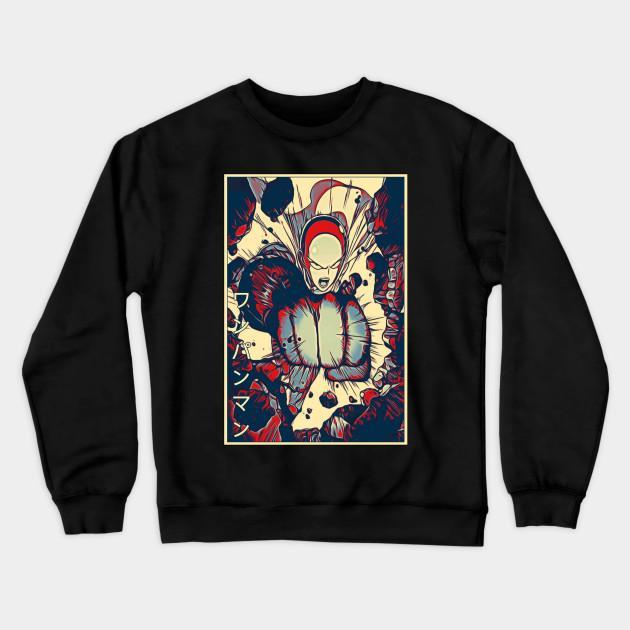 Saitama - One Punch Man - Wanpanman Pullover Hoodie Sweatshirt V24 - Image 2