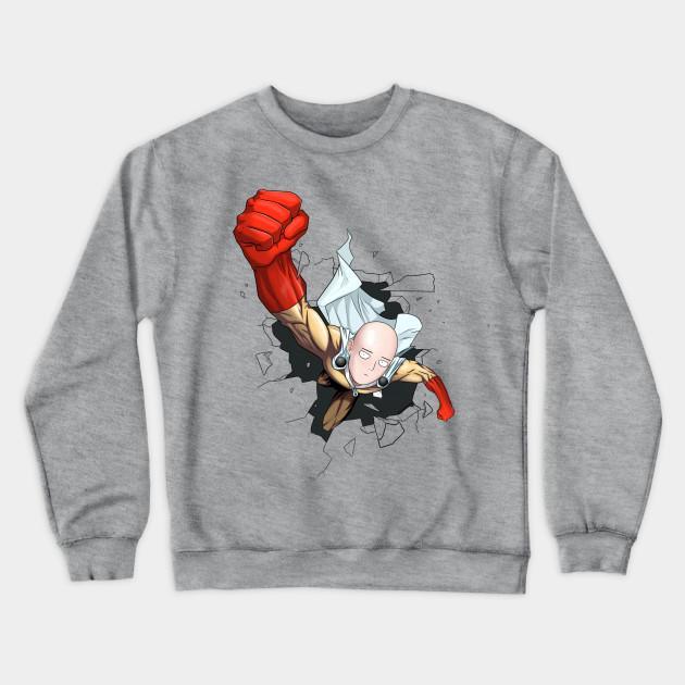 Saitama - One Punch Man - Wanpanman Pullover Hoodie Sweatshirt V31 - Image 2