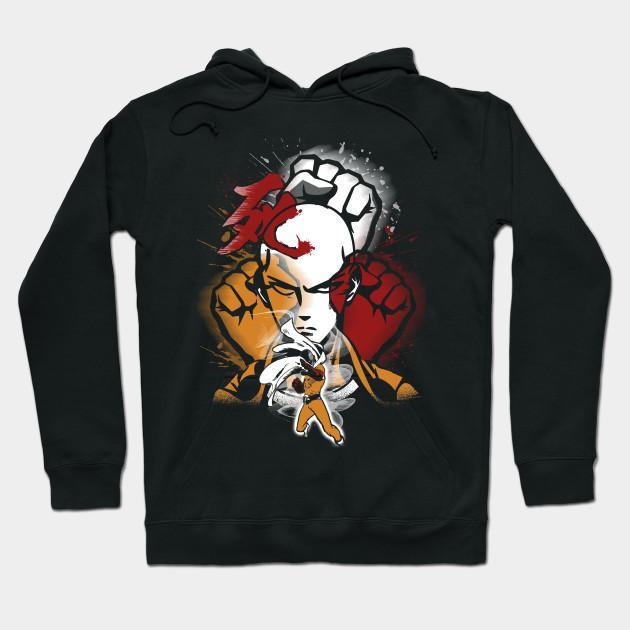 Saitama - One Punch Man - Wanpanman Pullover Hoodie Sweatshirt V32