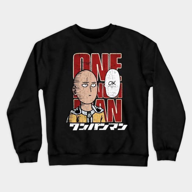 Saitama - One Punch Man - Wanpanman Pullover Hoodie Sweatshirt V4 - Image 2