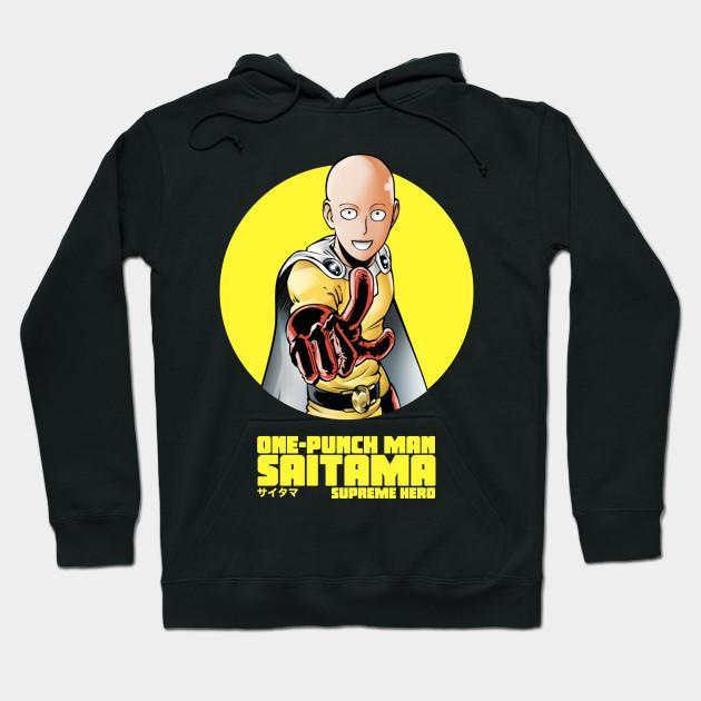 Saitama - One Punch Man - Wanpanman Pullover Hoodie Sweatshirt V9