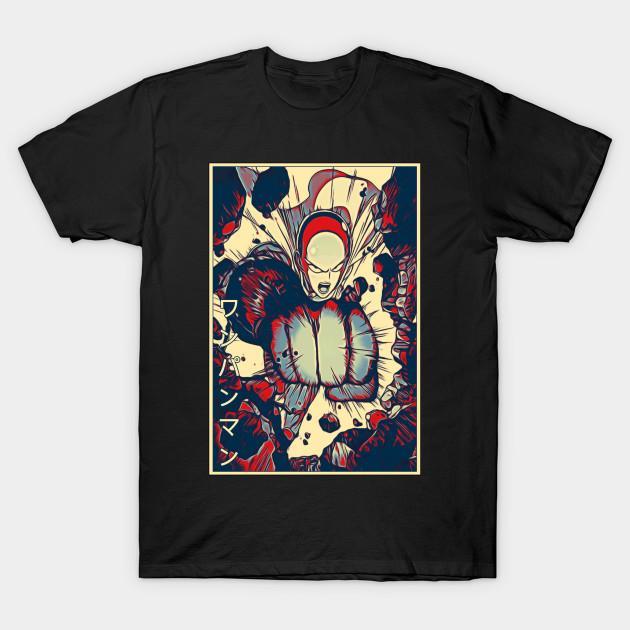 Saitama - One Punch Man - Wanpanman T-Shirt V25