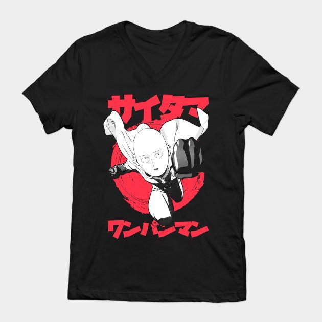 Saitama - One Punch Man - Wanpanman T-Shirt V34 - Image 2