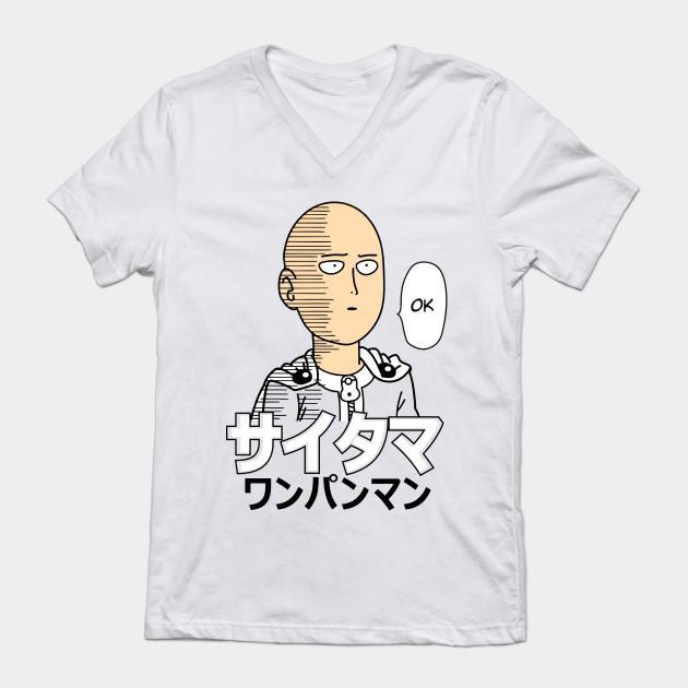 Saitama - One Punch Man - Wanpanman T-Shirt V47 - Image 2